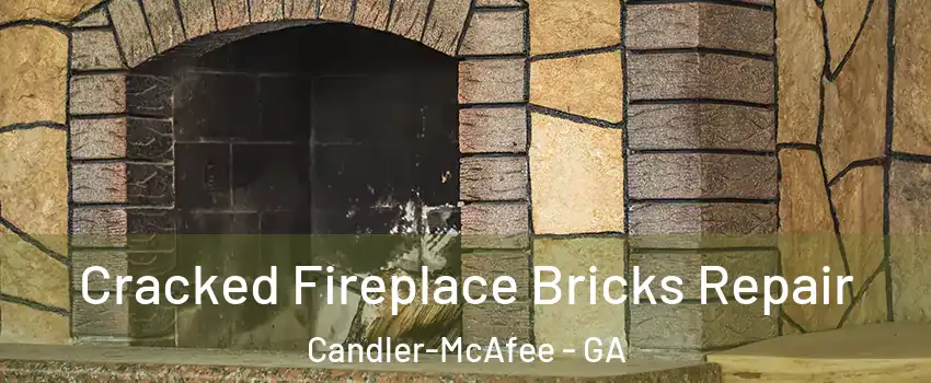  Cracked Fireplace Bricks Repair Candler-McAfee - GA