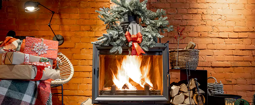 Travis Industries Linear Gas Fireplace Installation in Candler-McAfee, Georgia