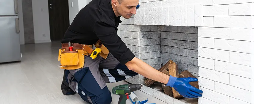 Fireplace Damaged Damper Frame Repair Services in Candler-McAfee, Georgia