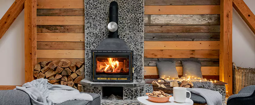Thelin Hearth Products Direct Vent Gas Stove Fireplace Inspection in Candler-McAfee, Georgia